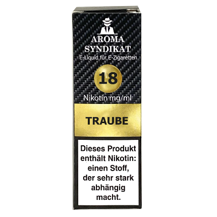 Aroma Syndikat | Traube | Nikotinsalz Liquid | 10ml