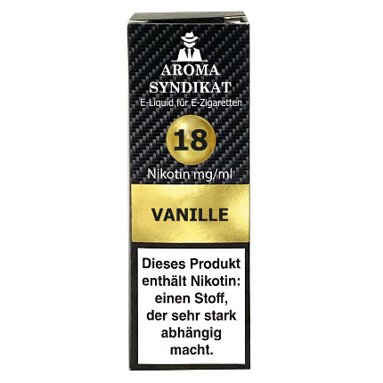 Aroma Syndikat | Vanille | Nikotinsalz Liquid | 10ml