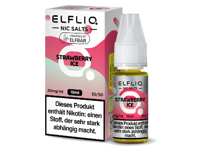 ELFLIQ | Strawberry Ice | Nikotinsalz Liquid | 10ml