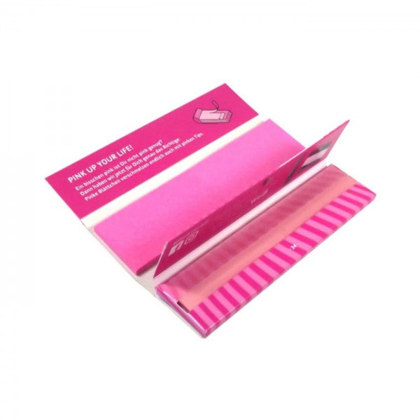 GIZEH PINK EXTRA FINE KING SIZE PAPERS + TIPS MIT MAGNET